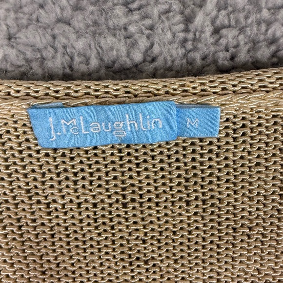 J McLaughlin summer sweater medium beachy minimalist - Picture 2 of 6